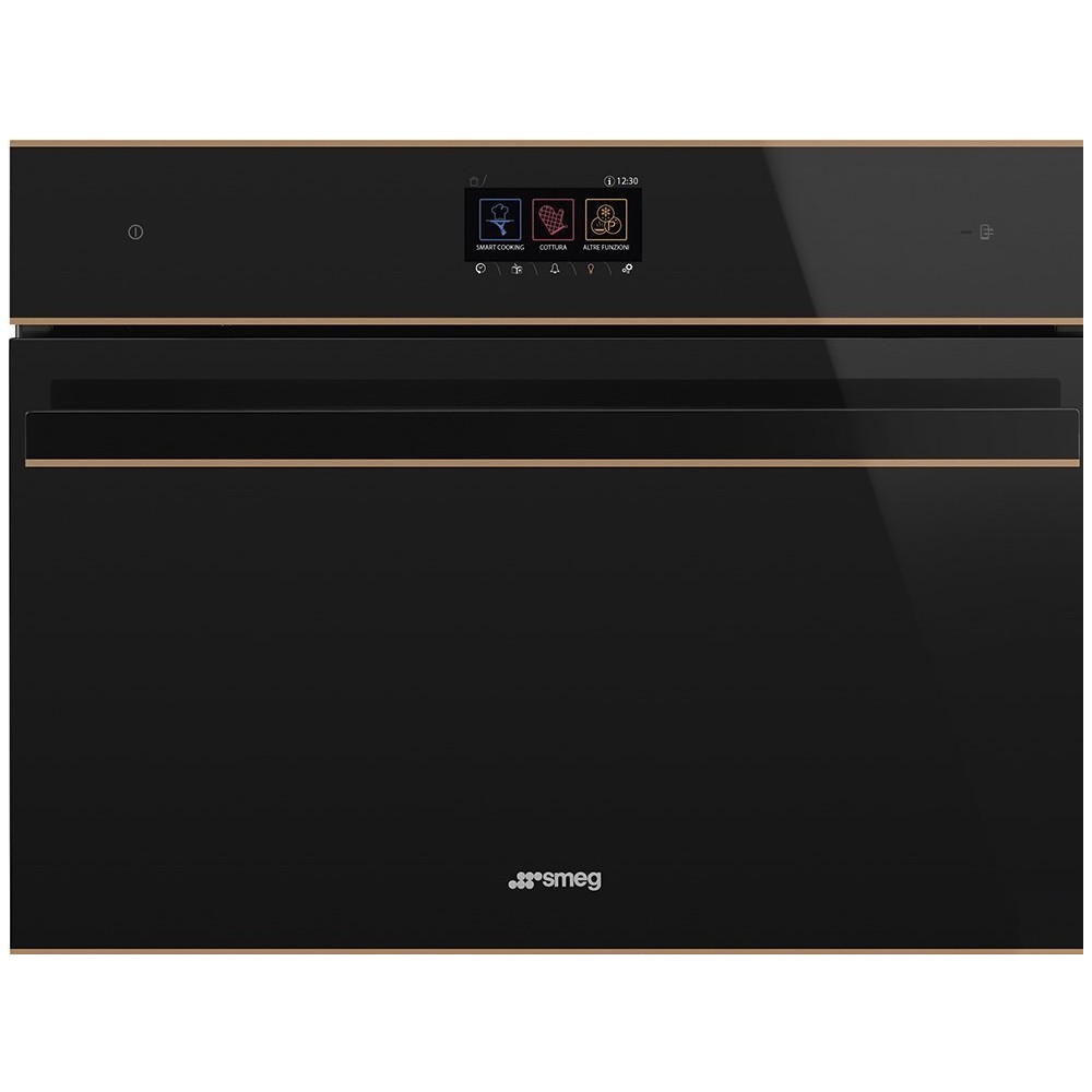 Smeg Sfpr Tnr Forno Dolce Stil Novo Cm Nero