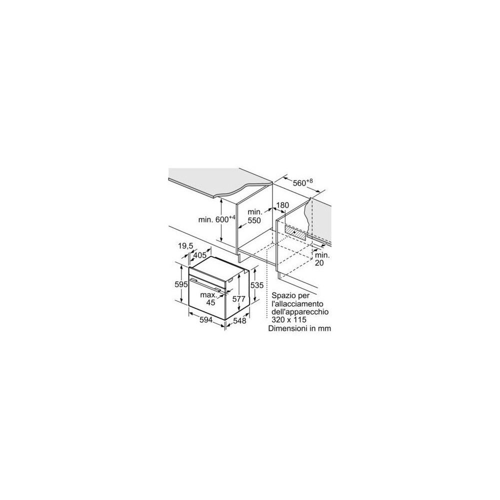 Siemens Hm636gns1 IQ700 Kombinierte Mikrowelle Schwarzes Glas