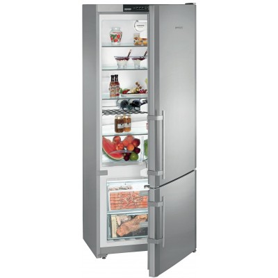 Réfrigérateur + congélateur inox Liebherr cnpesf 4613 Confort