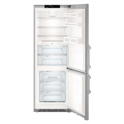 Liebherr cbnef 5735 Comfort frigorífico + congelador de acero inoxidable