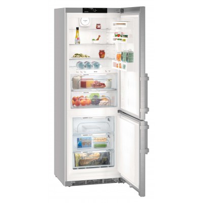 Liebherr cbnef 5735 Comfort stainless steel fridge + freezer