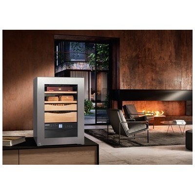 Liebherr Zkes 453 Humidor Zigarrenbefeuchter aus Edelstahl