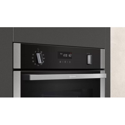 Neff b2ach7ah0 Multifunktions-Einbaubackofen 60 cm Edelstahl