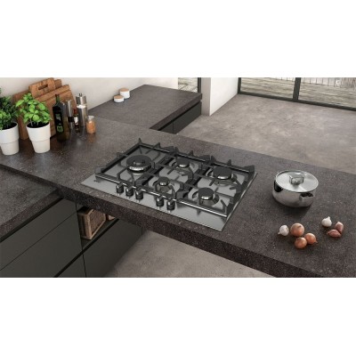 Neff t27ds79n0 70 cm stainless steel gas hob