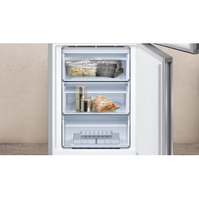 Neff kg7393id0 free-standing fridge + freezer 60 cm stainless steel
