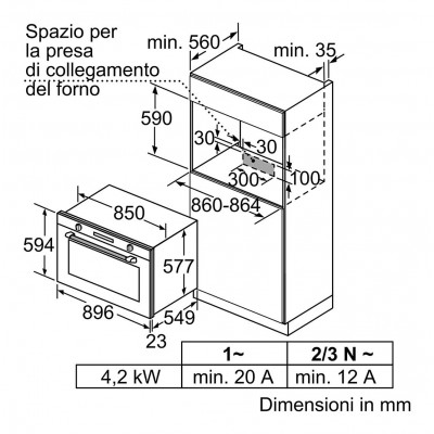 Piekarnik wielofunkcyjny do zabudowy Neff l2ach7mn0 90cm
