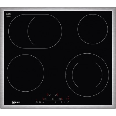 Plaque de cuisson électrique Neff t16bd76n0 60 cm avec cadre