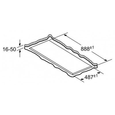 Neff i95cbs8w0 ceiling hood 90 cm white glass
