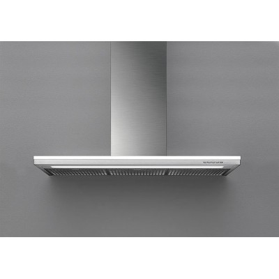 Falmec lumen design cappa parete 90 cm acciaio inox