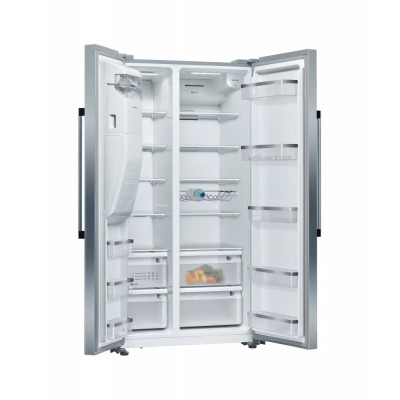 Neff ka3923ie0 lodówka side-by-side 90 cm ze stali nierdzewnej