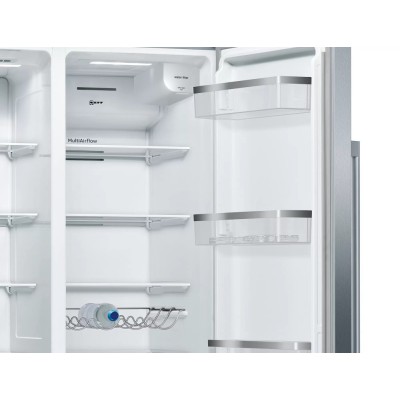 Neff ka3923ie0 lodówka side-by-side 90 cm ze stali nierdzewnej