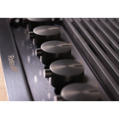 Foster 7682 006 Plaque de cuisson à gaz Milanello gun metal 80 cm anthracite