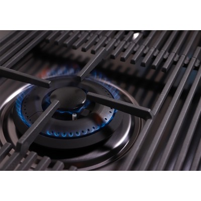 Foster 7682 006 Plaque de cuisson à gaz Milanello gun metal 80 cm anthracite