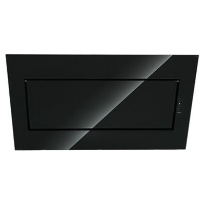 Okap ścienny Falmec Quasar Design 90 cm z czarnym szkłem