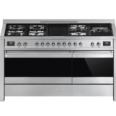Smeg A5-81 opera Gazinière acier inoxydable 150 x 60 cm