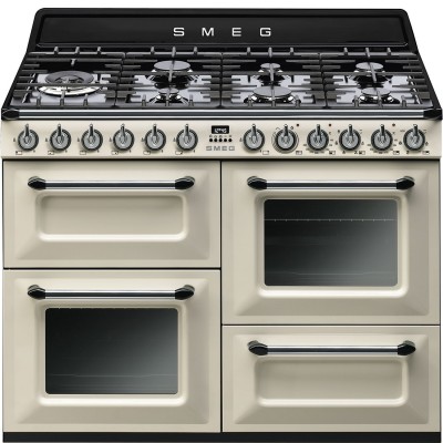 Smeg TR4110P1 Victoria Gasherd creme 110 x 60 cm