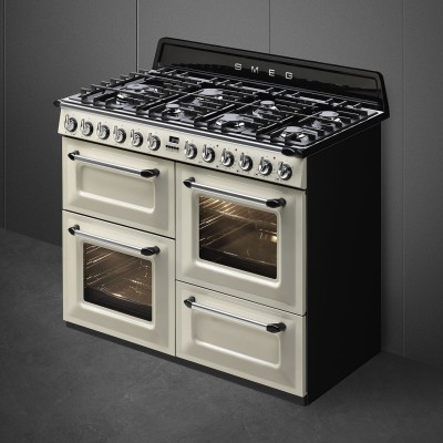 Smeg TR4110P1 Victoria Gasherd creme 110 x 60 cm