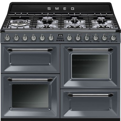 Smeg TR4110GR Victoria  Gasherd Schiefergrau 110 x 60 cm