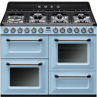 Smeg tr4110az cucina Victoria gas azzurro 110 x 60 cm