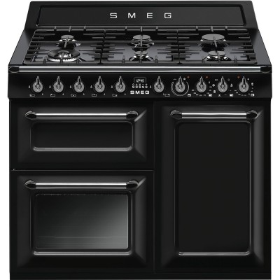 Smeg TR103BL Victoria Gazinière noir 100 x 60 cm