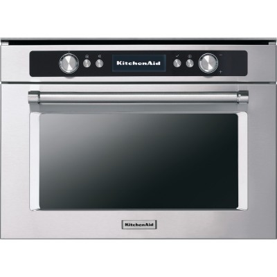 Kitchenaid KMQCX 45600  Built-in combined microwave oven stainless steel combi h 45 cm