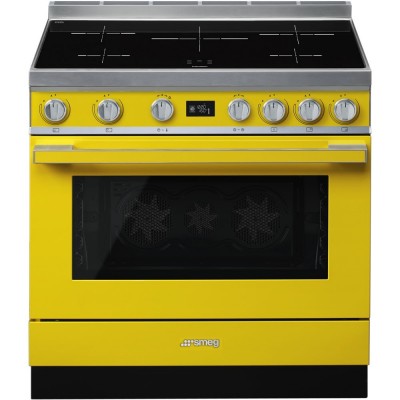 Smeg CPF9IPYW Portofino  Induction cooker yellow 90cm