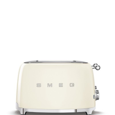 Smeg TSF03CREU 50's style Toaster 4 Scheiben Sahne