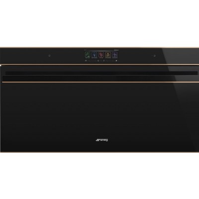 Smeg SFPR9606WTPNR Dolce Stil novo four encastrable 90cm noir