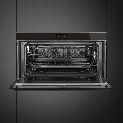 Smeg SFPR9604TNR Dolce stil Novo Built-in oven 90cm black