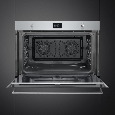 Smeg SF9390X1 Classica  Einbau-Ofen 90 cm Edelstahl