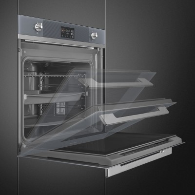 Smeg SO6102TS Linea forno incasso 60 cm vetro grigio