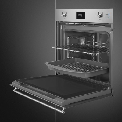 Smeg sop6301s2x Classica forno vapore combinato incasso 60 cm acciaio inox