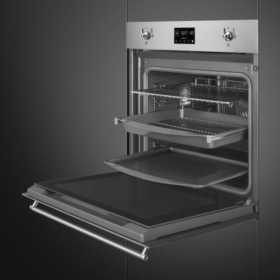 Smeg SO6302TX Classica  Einbau-Ofen 60 cm Edelstahl