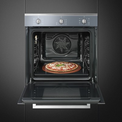 Smeg SF64M3PZS Selezione  horno encastrable 60cm plata