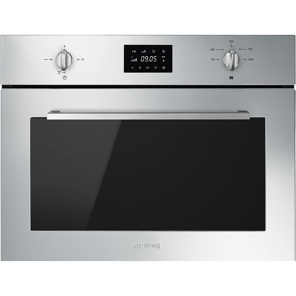 Smeg SF64M3TVX Selezione Forno Microonde Con Grill Incasso H 45 Cm ...