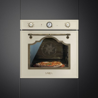 Smeg SFP750POPZ Cortina  horno encastrable crema 60cm