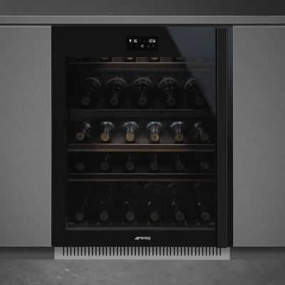 Smeg CVI638LWN3 Dolce stil novo  Built-in wine cellar h 82cm black