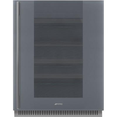 Smeg CVI138RS3 Linea cantina vini incasso h 82 cm silver