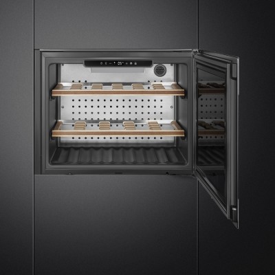 Smeg cvi321x3 cantina vini incasso h 45 cm acciaio inox