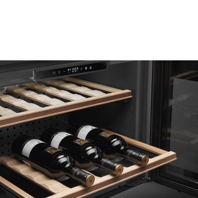 Smeg cvi321x3 cantina vini incasso h 45 cm acciaio inox