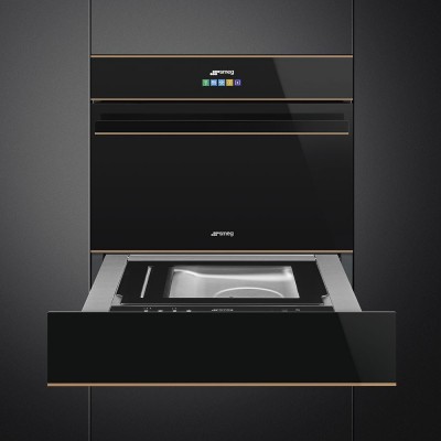 Smeg cpv615nr Dolce stil novo cassetto sottovuoto incasso nero