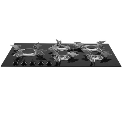 Smeg PVL675LCN Dolce stil novo  Gas stove 70cm black glass