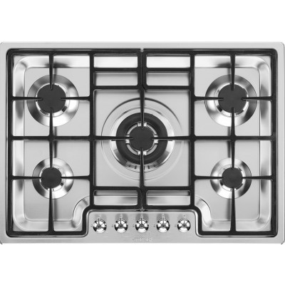 Smeg PGF75-4 Classica  Gas stove 72 cm semi-threaded stainless steel