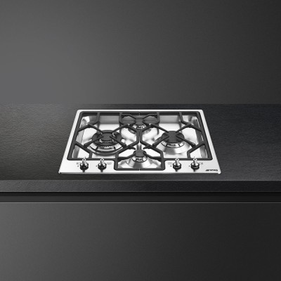Smeg PGF64-4 Classica  Gas stove 60 cm semi-thin stainless steel