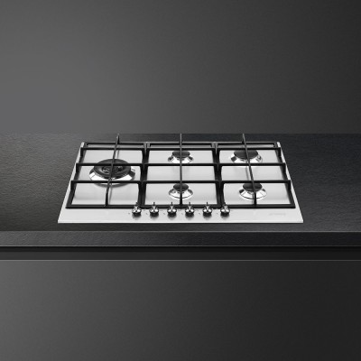 Smeg px375l Classica piano cottura a gas 72 cm acciaio inox