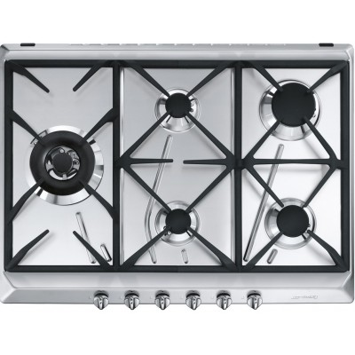 Smeg SRV575GH5 Contemporanea  Gas stove 70cm stainless steel