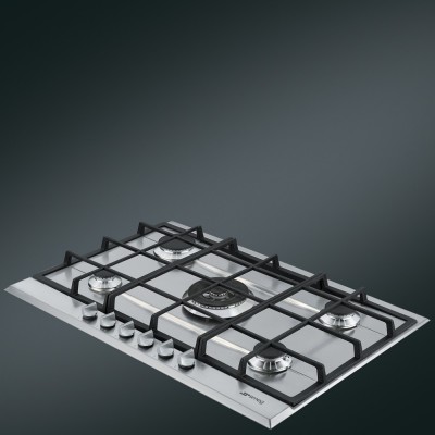 Smeg P272XGH Selezione  Gasherd 72 cm Edelstahl