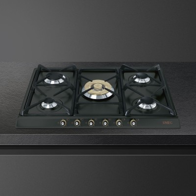 Smeg SR775AO Cortina  Gas stove 70cm anthracite