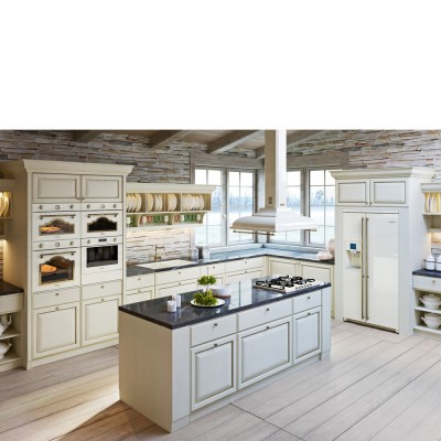 Smeg SR775PO Cortina  Placa de gas 70cm crema
