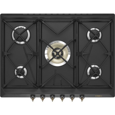 Smeg SRV876AOGH Coloniale  Gas stove 70cm anthracite